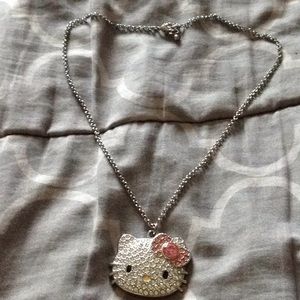 Hello Kitty bling necklace